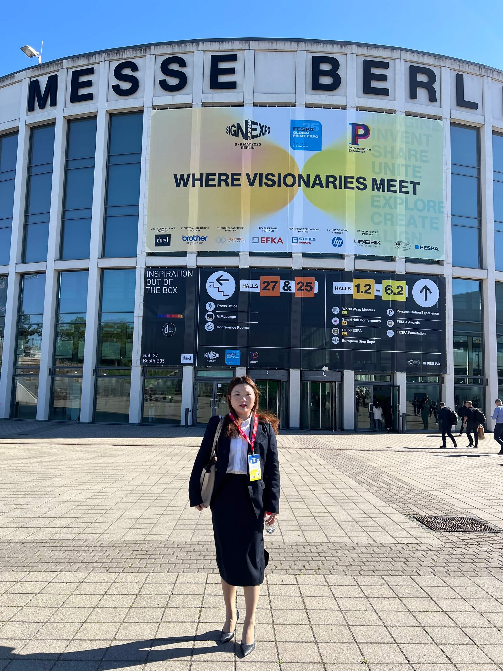 ENTA Lighting Showcases at 2025 FESPA in Germany(图1)