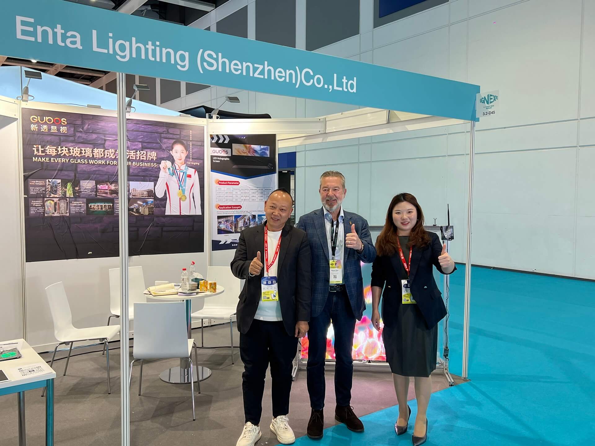 ENTA Lighting Showcases at 2025 FESPA in Germany(图2)